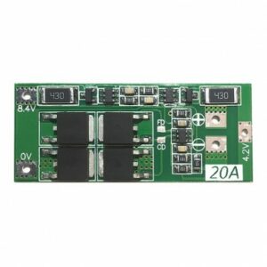 Контроллер BMS 2S 20А с балансировкой