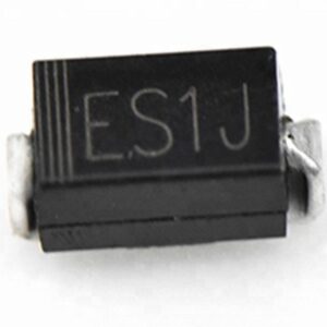 ES1J, Диод быстродействующий 1А 600В 35нс [SMA / DO-214AC]