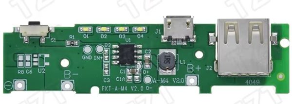 Плата павербанк Power Bank  5V 1A kcf-7113