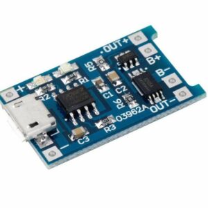 Модуль TP4056 контроллер заряда 5V 1A microUSB с функцией защиты аккумулятора