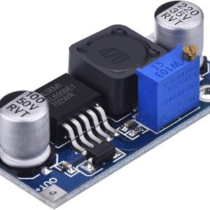 XL6009 400KHz 4А (регулируемый повышающий преобразователь напряжения, вход 5-32В, выход 5-32В)