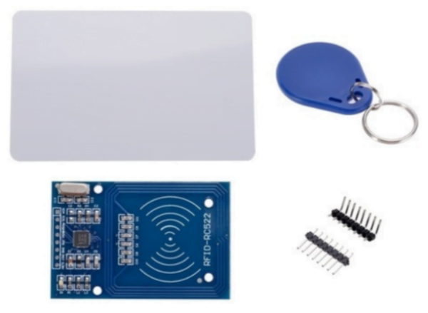RFID-модуль RC522 RC-522 модуль считывания бесконтактных меток ключей