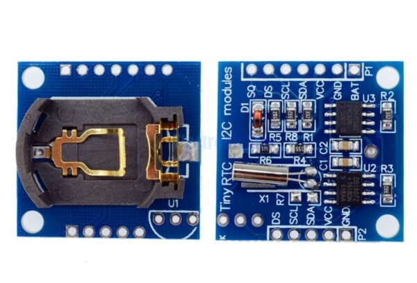 Модуль I2C RTC DS1307 AT24C32 часы реального времени для Arduino 51 AVR ARM PIC