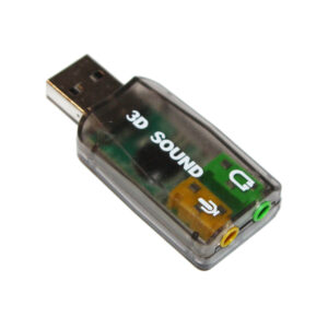 Внешняя звуковая карта USB 5.1-канальный 3D sound