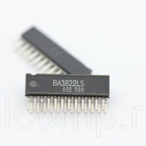 Микросхема BA3822LS, Пятиканальный стерео графический эквалайзер, [ZIP-24].