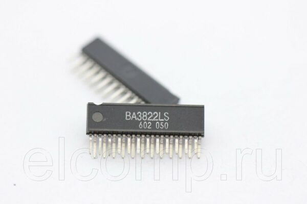 Микросхема BA3822LS, Пятиканальный стерео графический эквалайзер, [ZIP-24].