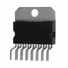 Микросхема TDA7494  (11-35V; 1x10W/8 Ohm УНЧ)  HZIP15