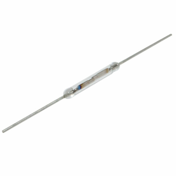 Геркон ORD324 размер 2*14мм , нормально разомкнутый N/O Reed switch Magnetic Switch 2 * 14mm Normally Open Magnetic Induction switch
