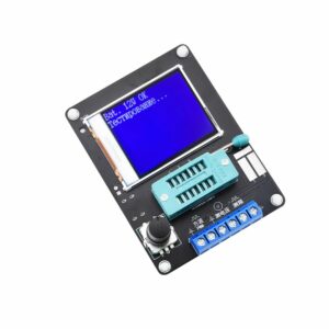 ESR LCR Tester универсальный тестер радиокомпонентов Транзистор тестер GM328A Transistor Tester Diode Capacitance ESR Voltage Frequency Meter PWM Square Wave Signal Generator Electrician Tool