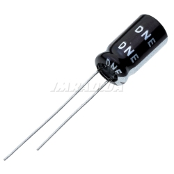 Конденсатор электролитический	100 uF 16V 0511 105'C EHR HITANO