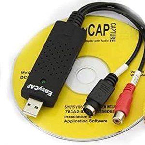 Внешняя Usb 2.0 карта видеозахвата EasyCap Плата для захвата и оцифровки видео аудио на ПК 3RCA S-Video