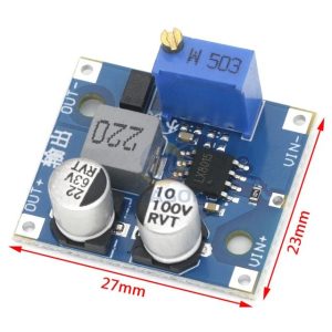 Понижающий модуль LX8015 DC-DC  5-80V To 1-62V 1.5A Adjustable Step-down Power Module Input