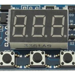 Модуль ШИМ генератора 2-канальный PWM Pulse Frequency and Duty Cycle Adjustable 2 Channel Signal Generator Module for Square and Rectangular Wave