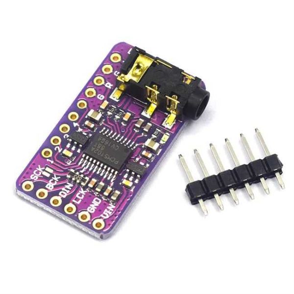 Модуль звукового I2S ЦАП на PCM5102 32-бит 384K