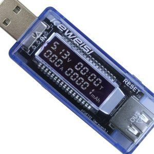 KWS-V20 USB тестер тока, напряжения, емкости аккумуляторов 4-20V 0-3A 0-99999 mAh Keweisi