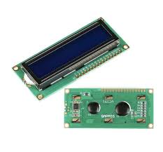 LCD 1602 символьный дисплей 16x2 (синий)