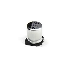 Конденсатор электролитический 100uF 25V (SMD) Electrolytic Capacitor