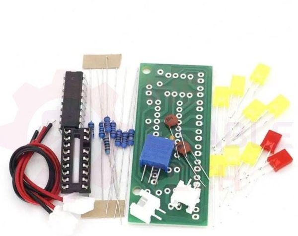 LM3915 10-светодиодный индикатор уровня звука, аудио-вольтметр, набор для самостоятельной сборки